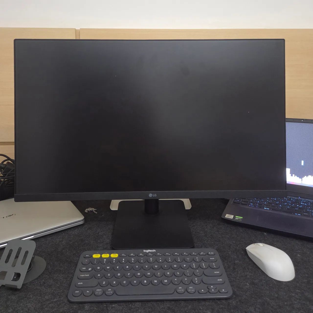Monitor LG 27 polegadas IPS Full HD 75Hz 27MP400-B - Foto 2