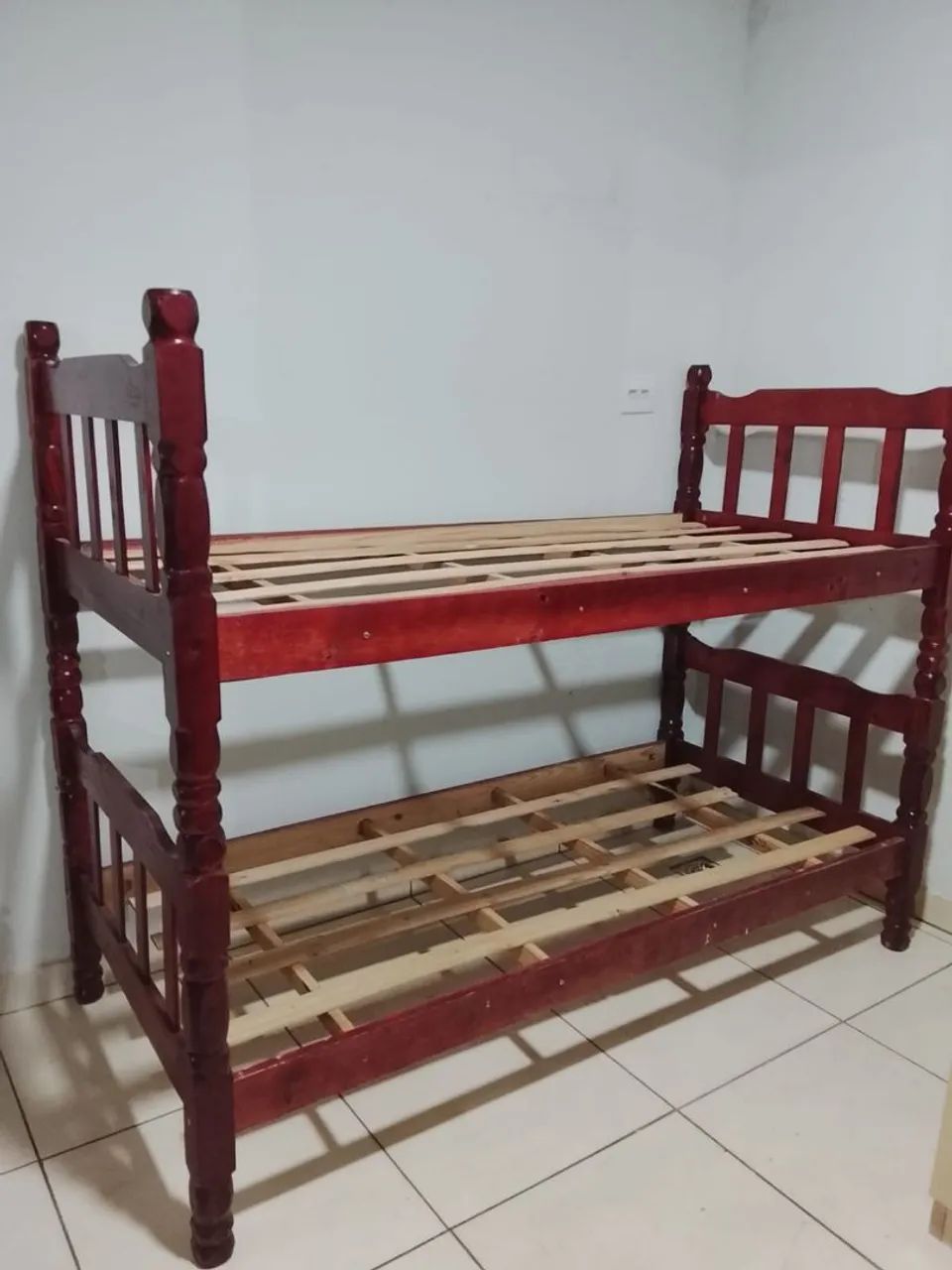 Beliche baixa sem escada madeira maciça, USADA ENTREGA dentro de Uberlândia MG  - Foto 4