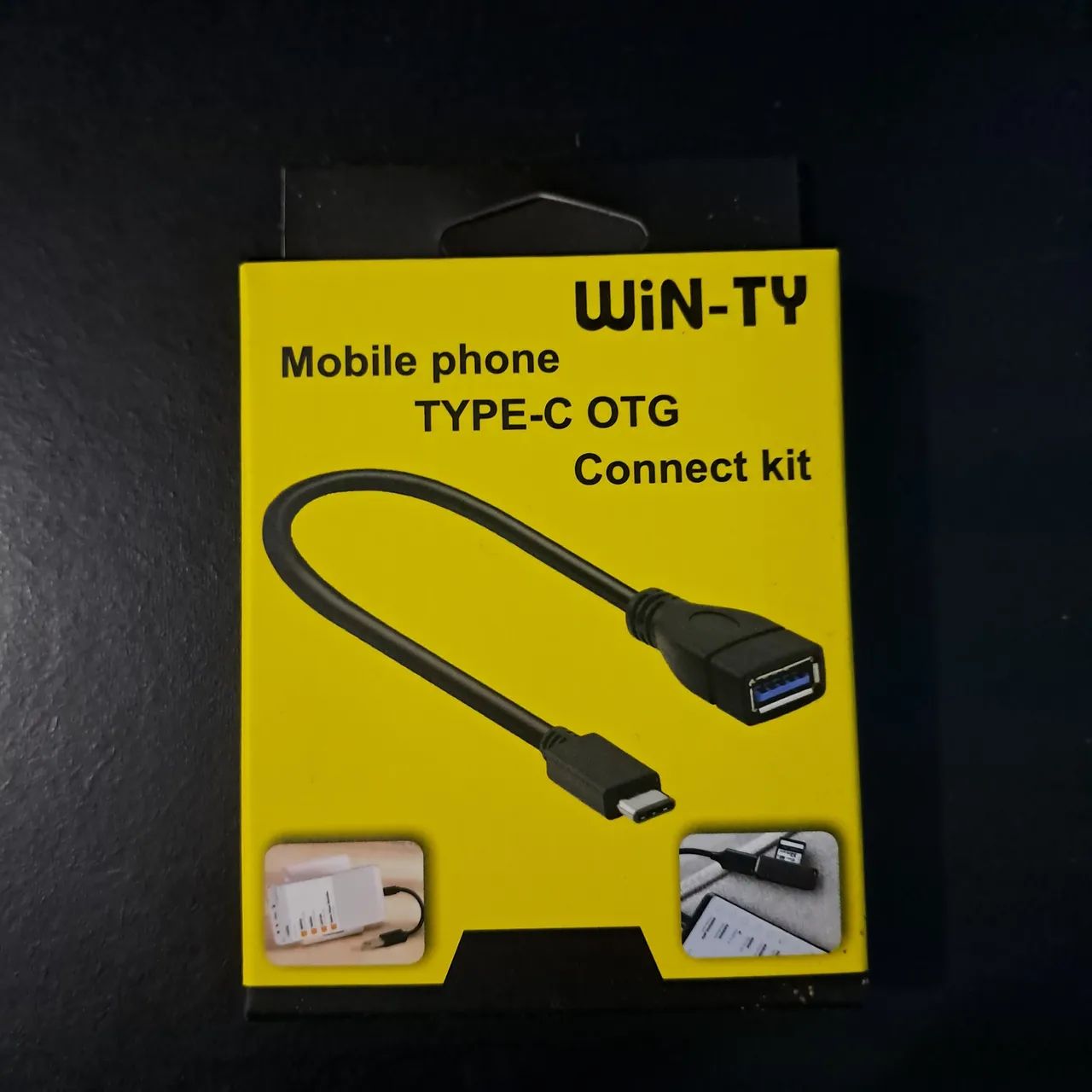 Cabo Otg Adaptador USB Tipo C 