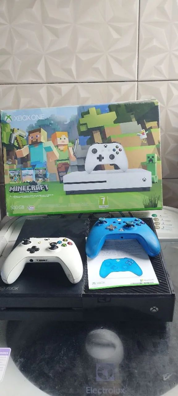 ?Console Xbox One 500GB Linha mini craft (100% original) - Foto 5
