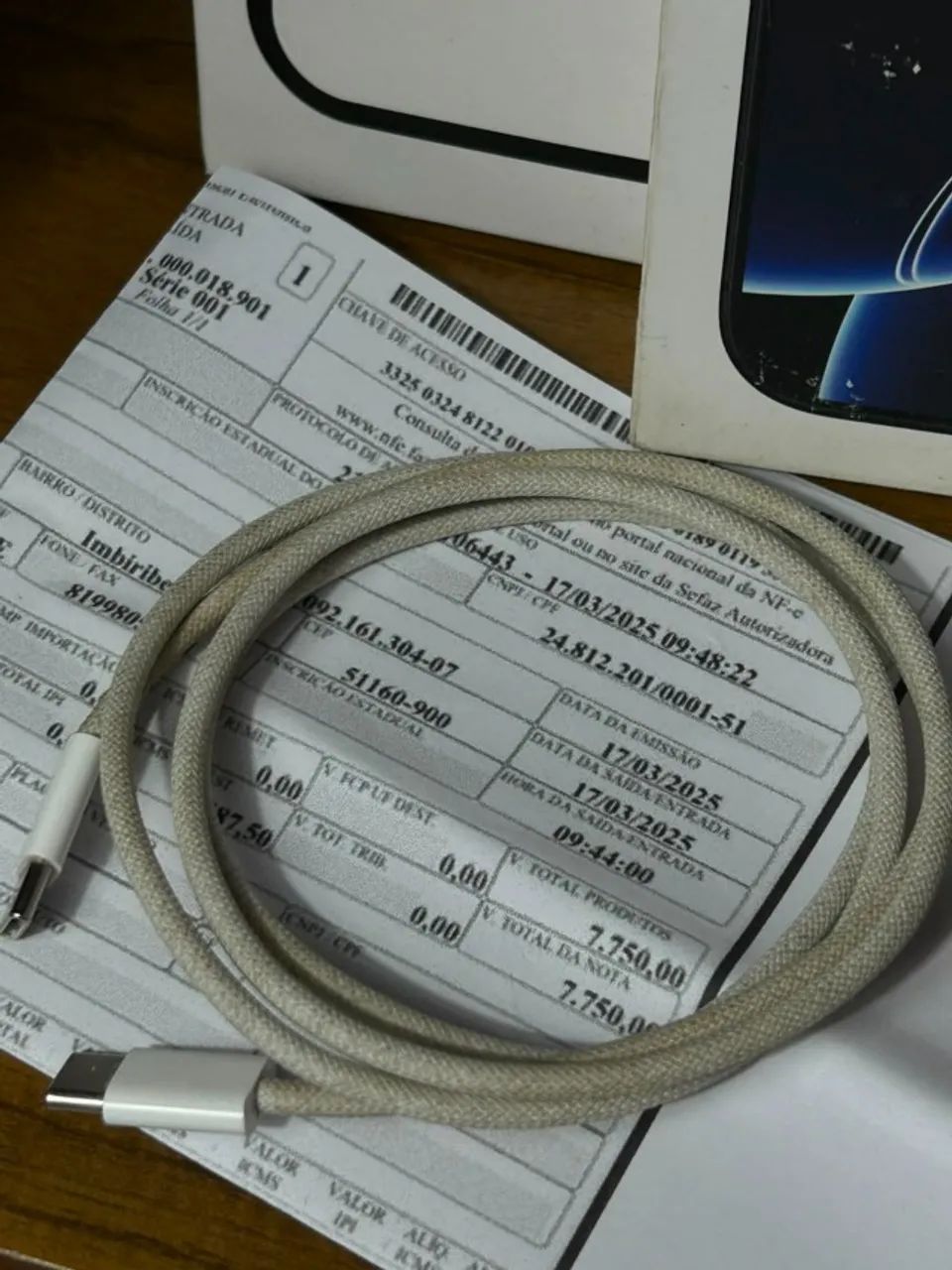 IPHONE 16 PRO MAX 256 GB BATERIA 93% COM CAIXA E NOTA  - Foto 2