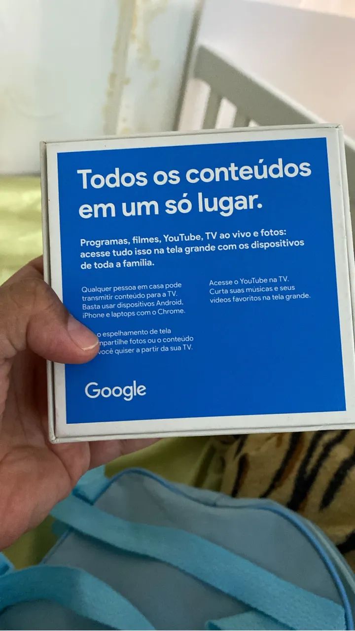 Vendo chomecast novinho da Google 