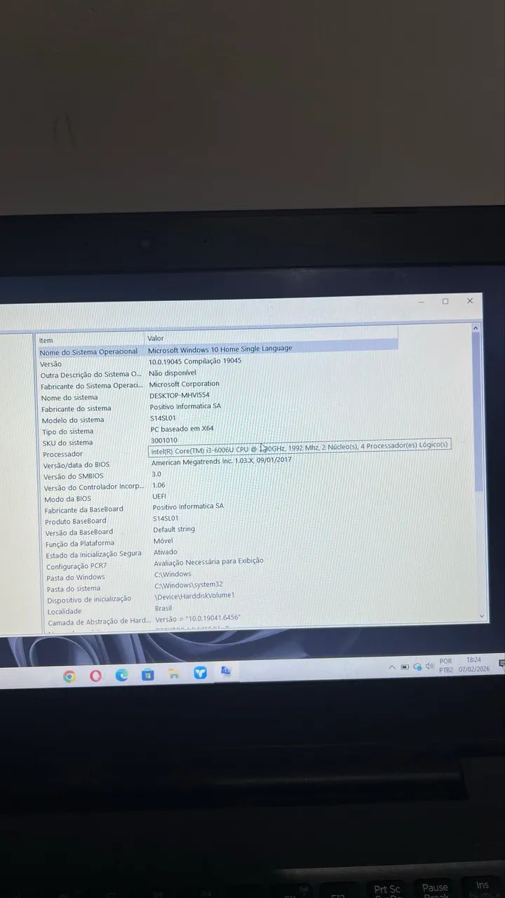 Notebook Positivo i3 com SSD - Funcionando Perfeito - Foto 4