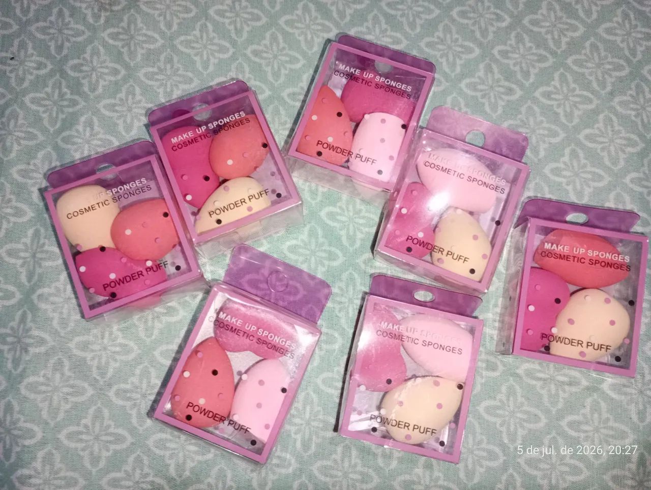 Mini Esponja para Base Rosto