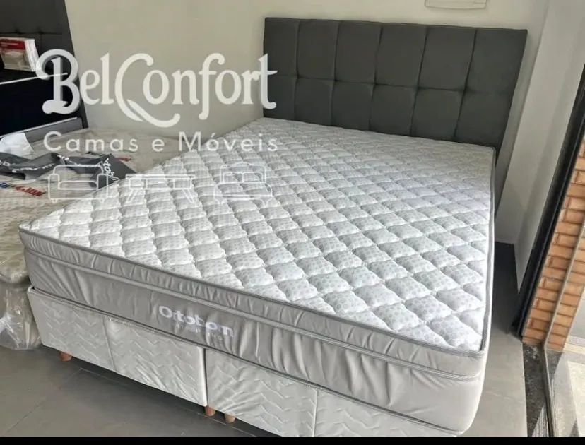 Cama Queen Ortobom . Entrega grátis e rápida . Aceitamos cartão 