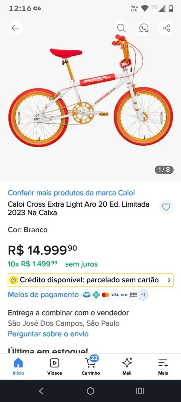 Caloi Extra Light Reedição 2023 - Foto 3