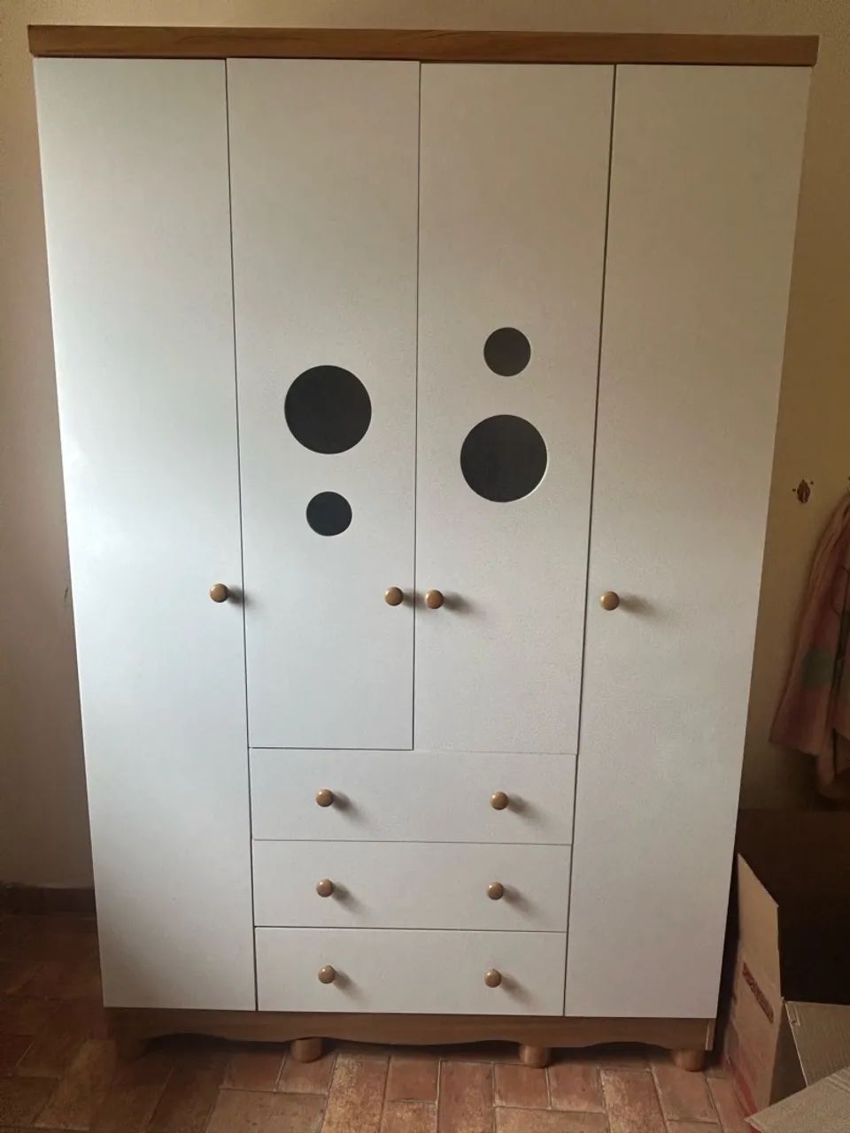 Guarda Roupa Infantil - Novo 