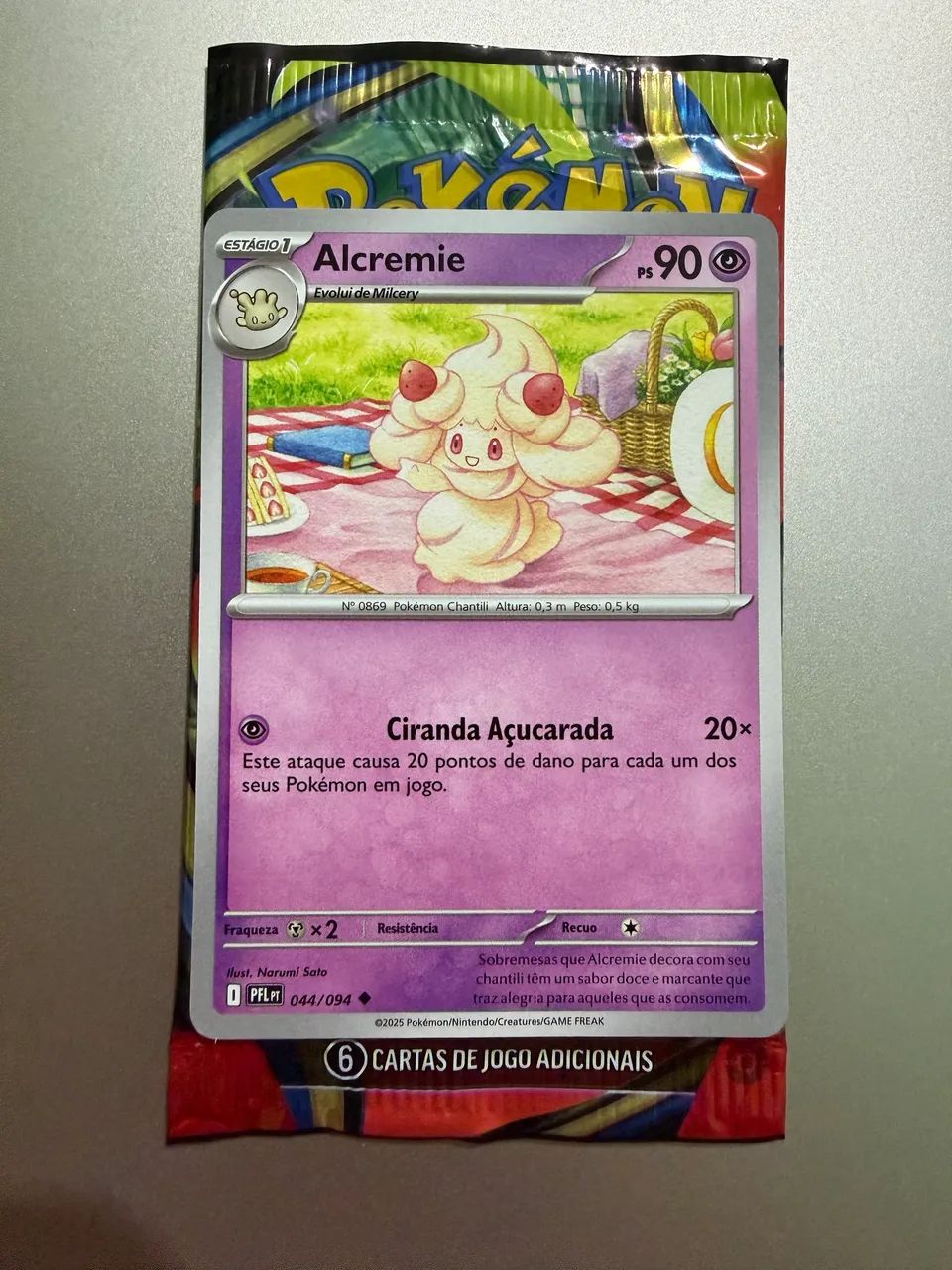 Carta Pokémon Alcremie