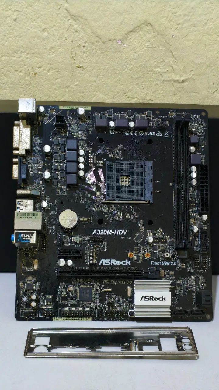 Placa Mãe ASRock A320M-HDV - Foto 4