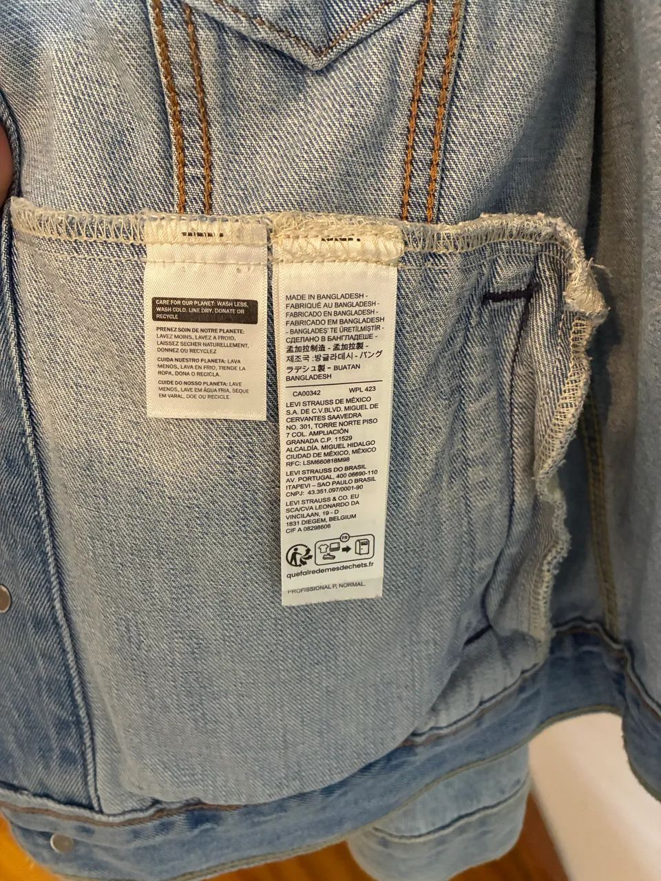 Jaqueta Jeans Levis Trucker - Foto 2