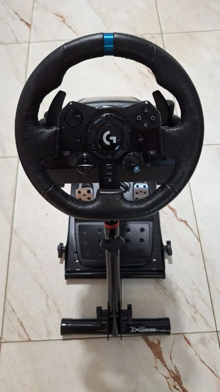 VOLANTE LOGITECH G923 + COCKPIT ? USADO - Foto 2