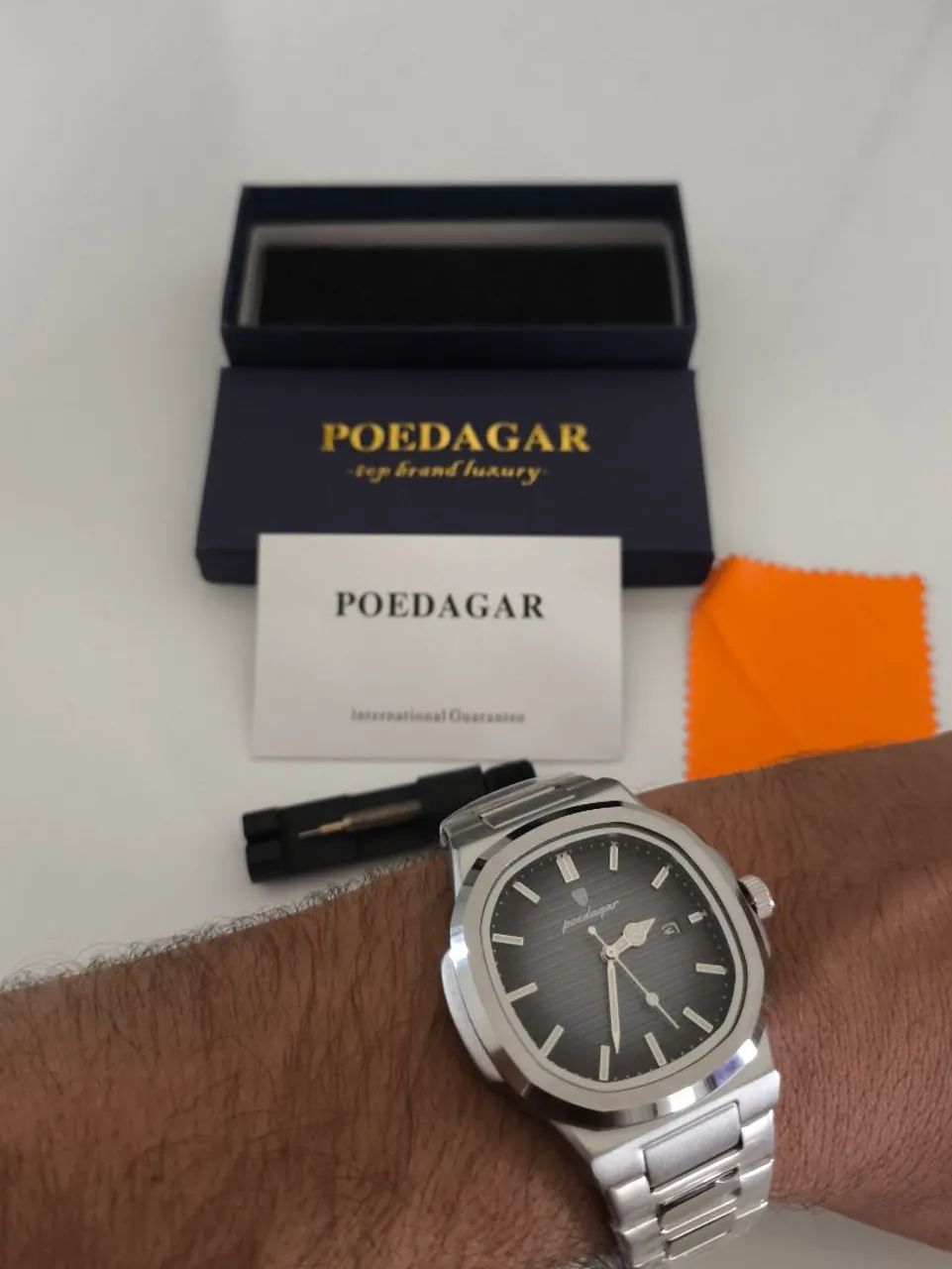 Relógio Elegante e Exclusivo Masculino Poedagar  - Foto 4