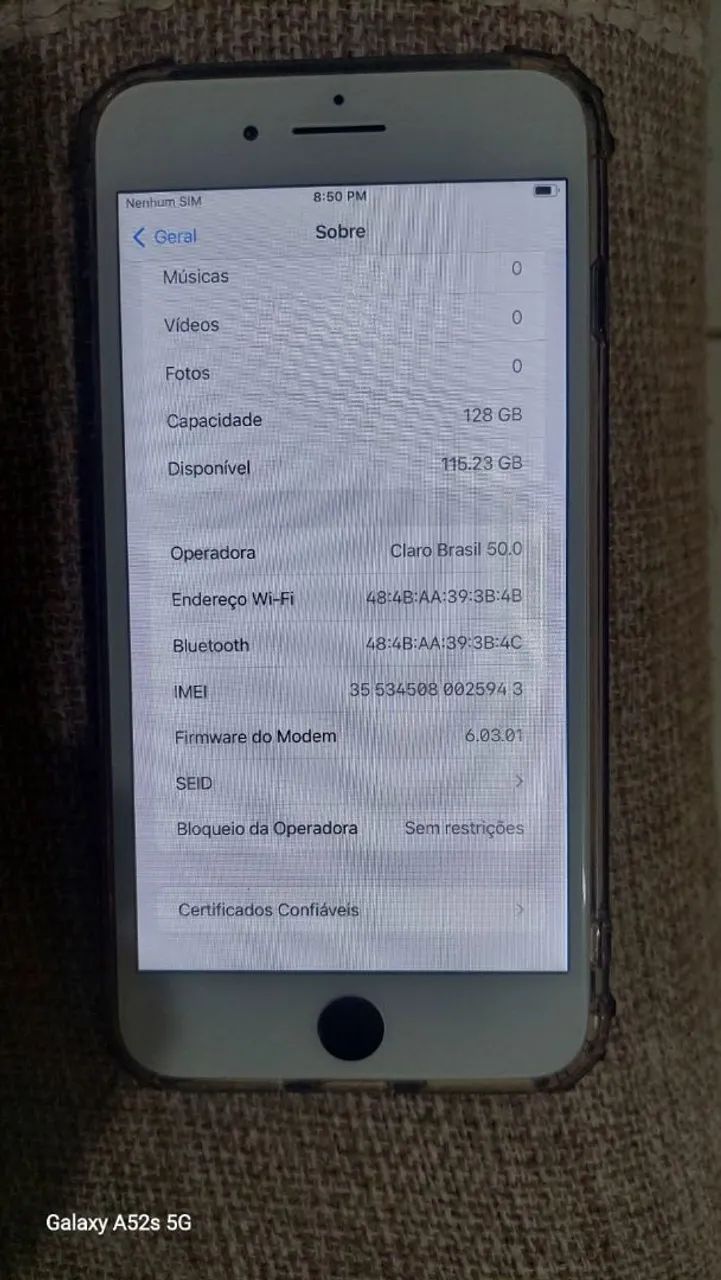 Iphone 7plus 128gigas  livre de icloud - Foto 4