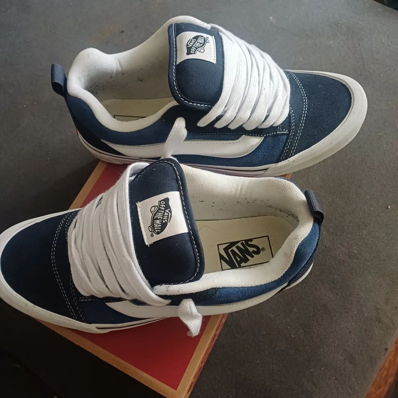 TÊNIS VANS KNU SKOOL TRUE  WHITE - Foto 3