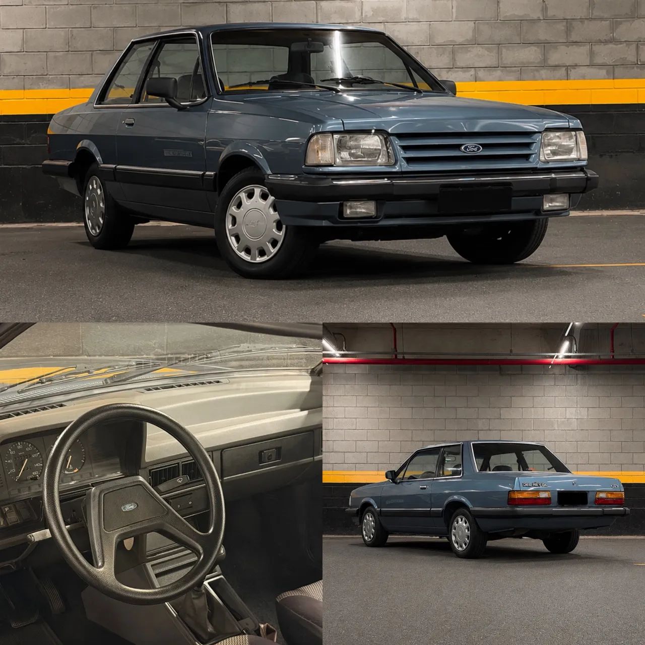 Ford Del Rey GLX 1.6/1.8 / GL 1.6/1.8 2P E 4P 1989