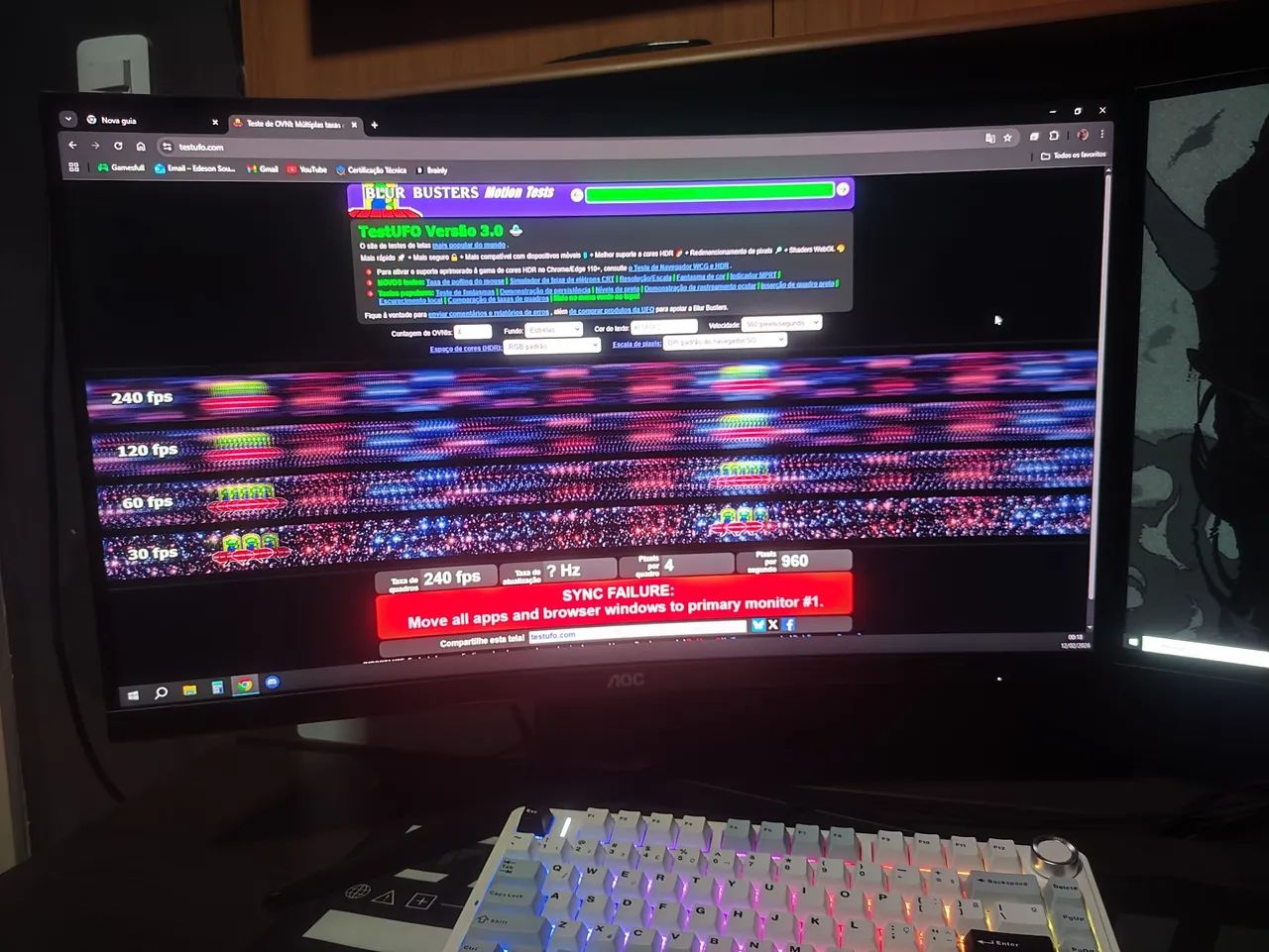 Monitor AOC Legend 27" Curvo 240hz - Foto 3