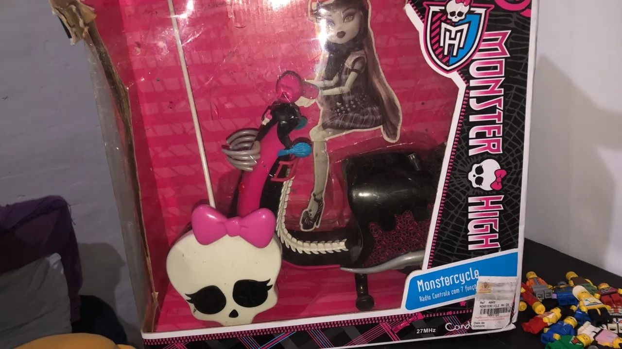 Moto monster high + Jato 