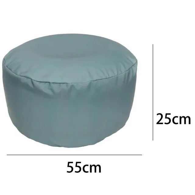 Pouf Inflável Azul Claro - Foto 4