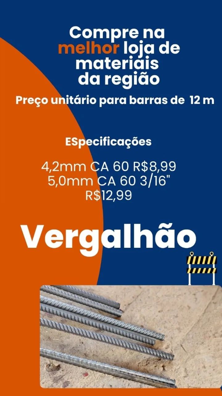 Vergalhão CA60