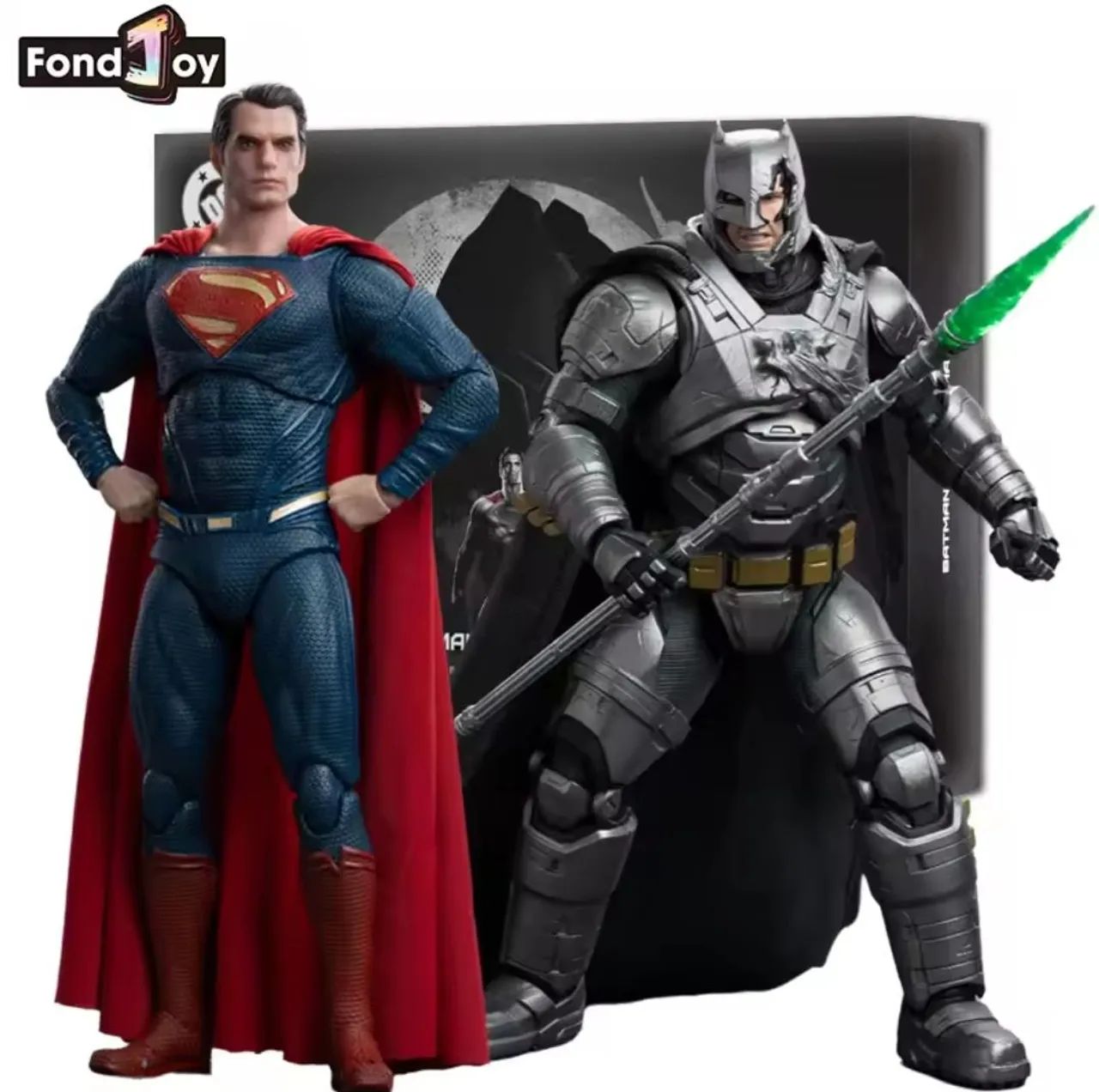 FondJoy 2 Pack Batman vs Superman - Ben Affleck Henry Cavill (Original) - Foto 3