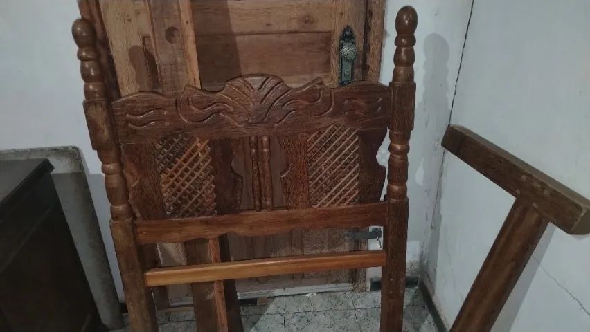 Cama de madeira maciça solteiro  - Foto 2