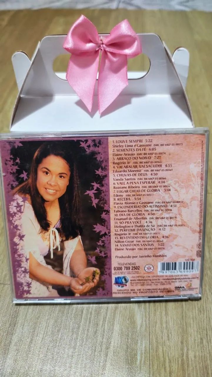 CD Cassiane- Sementes da Fé - Original  - Foto 2