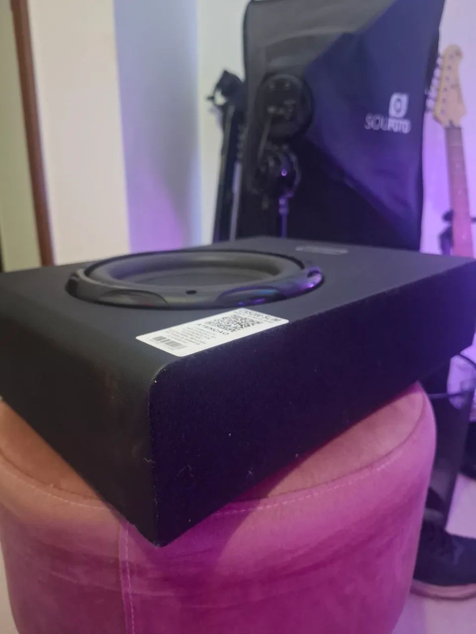 Subwoofer Ativo Slim Corzus 8 polegadas 200W - Foto 5