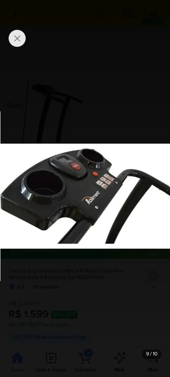 Esteira Polimet Ep -1600 - Foto 2