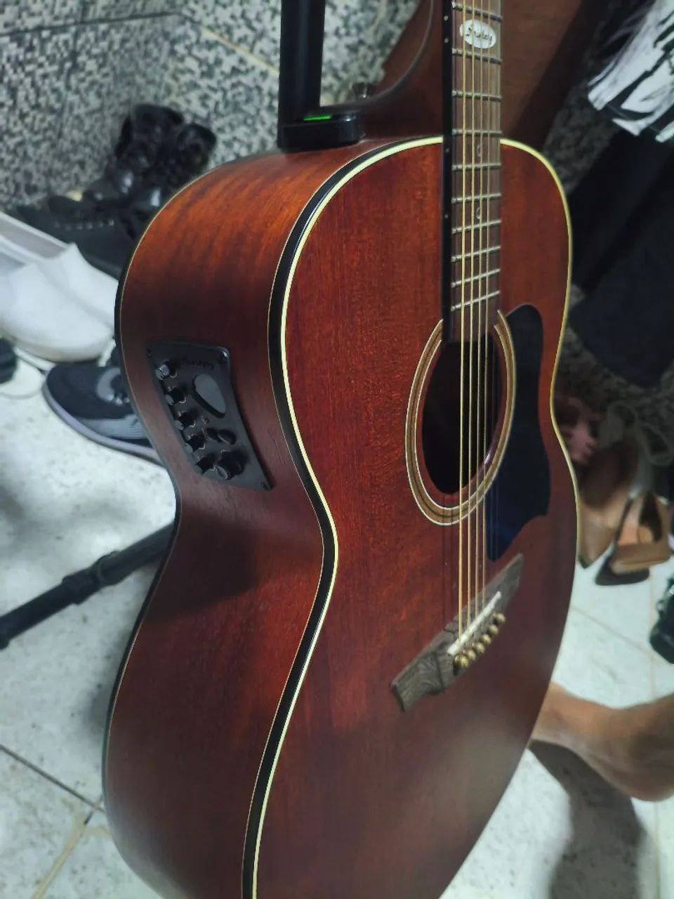 Violão Strimberg SJ200 Black Séries  - Foto 4