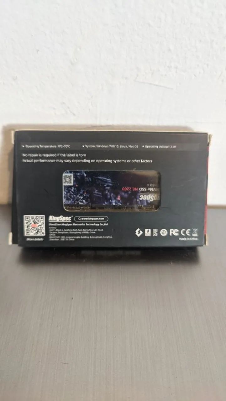 Ssd nvme 128gb kingspec - Foto 2