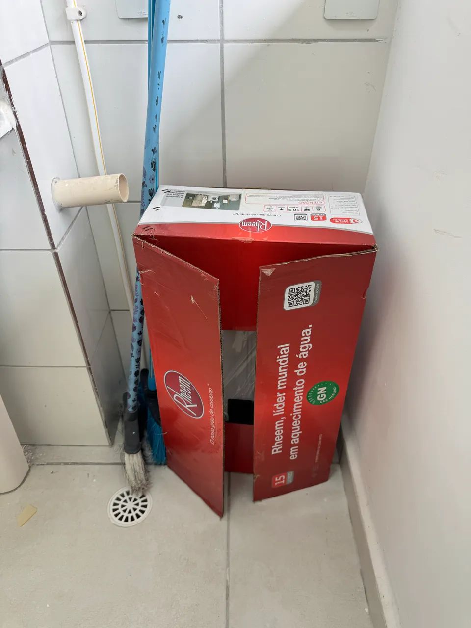 Vendo Aquecedor Boiler de 15 l RHEEM NOVO NA CAIXA - Foto 4