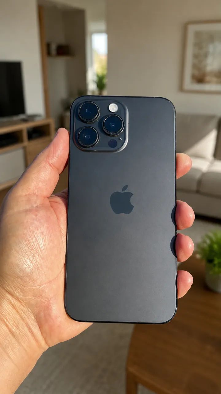iPhone 14 Pro Max 256 GB Preto Espacial, desbloqueado, eSIM, usado - Foto 4