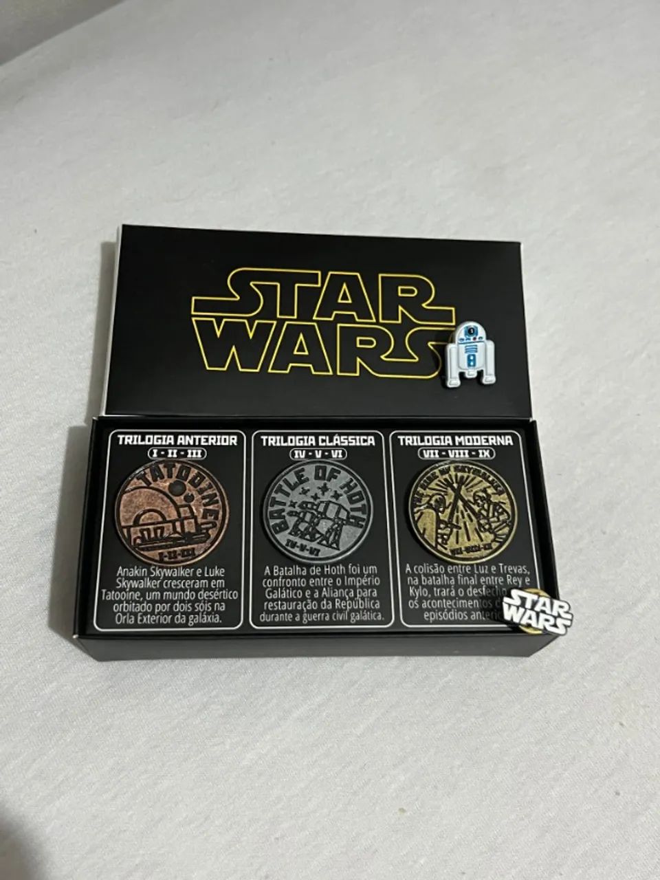 Kit Pins Star Wars - Coleção Trilogias (Série Limitada)