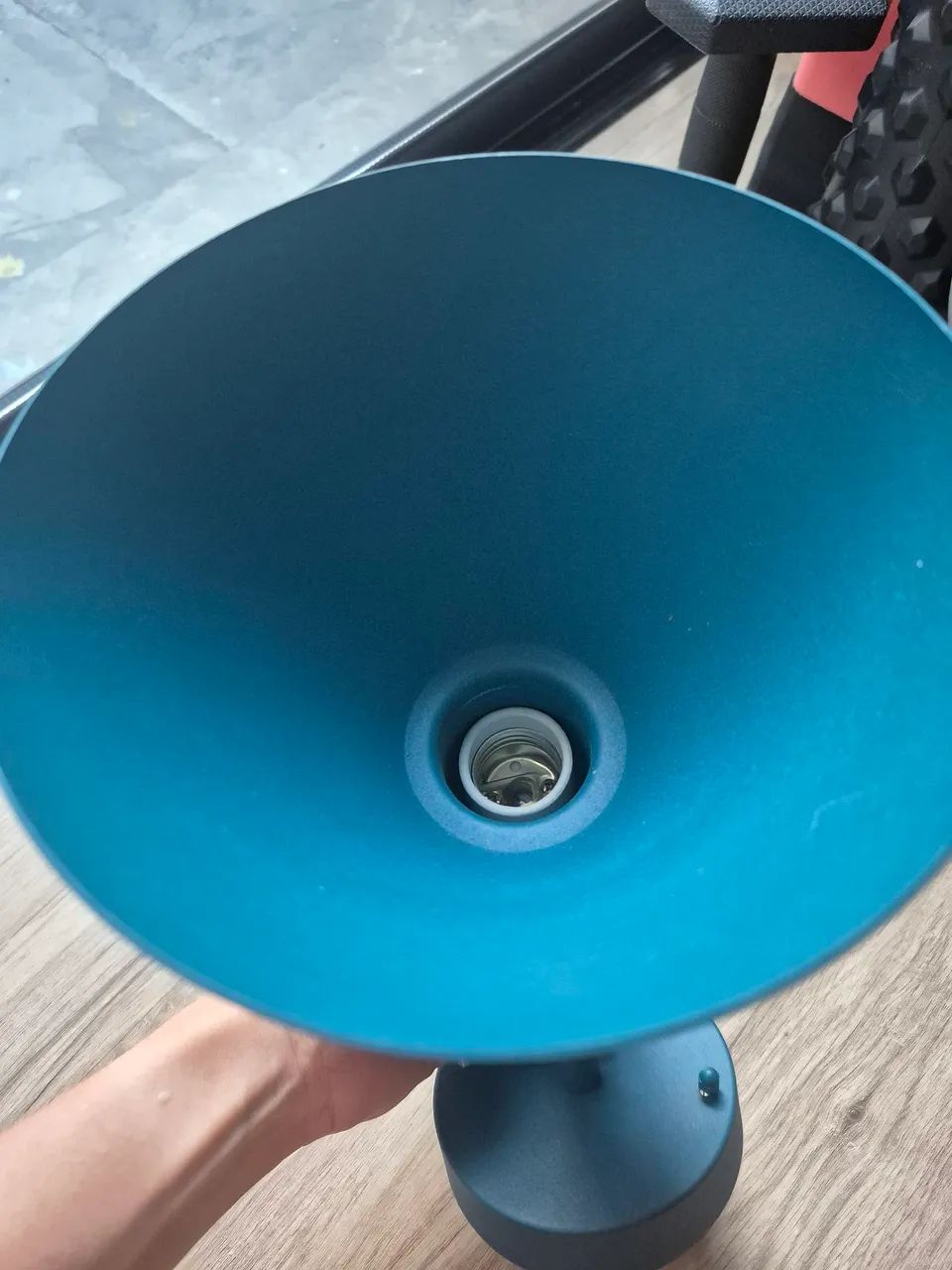 Duas arandelas de parede azul novas - Foto 4