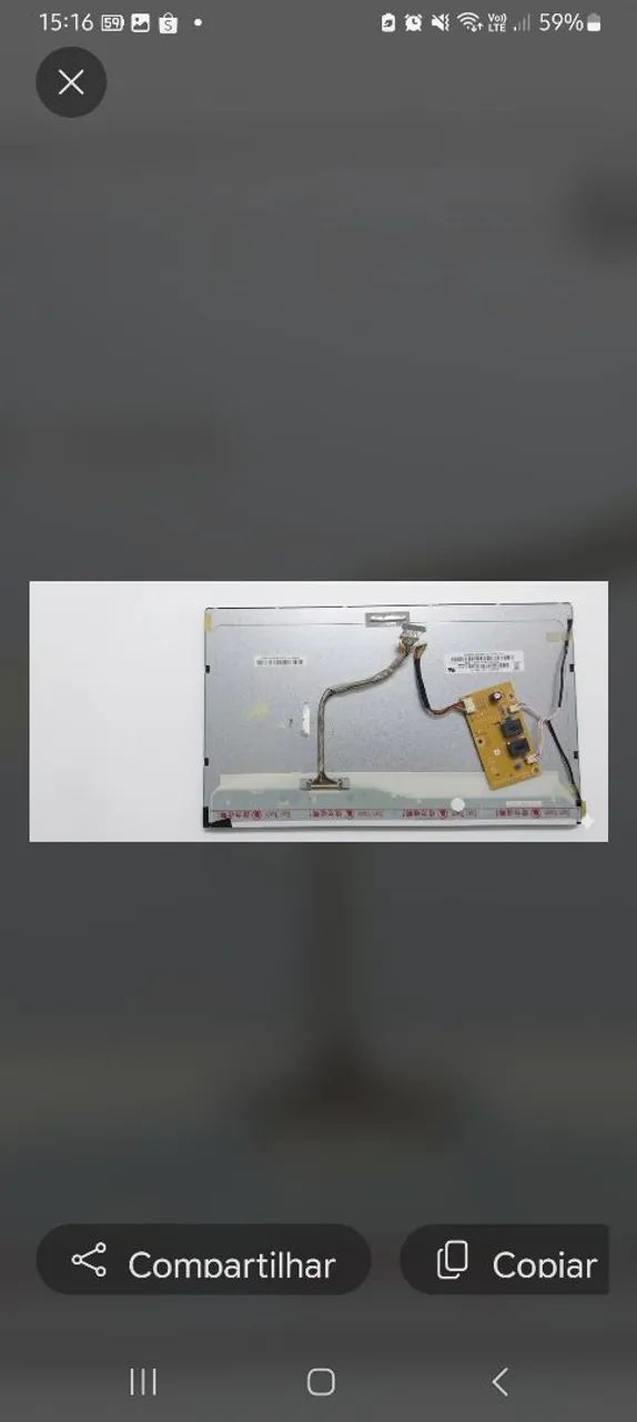 Tela Lcd para win all one Aoc aa183m  - Foto 2