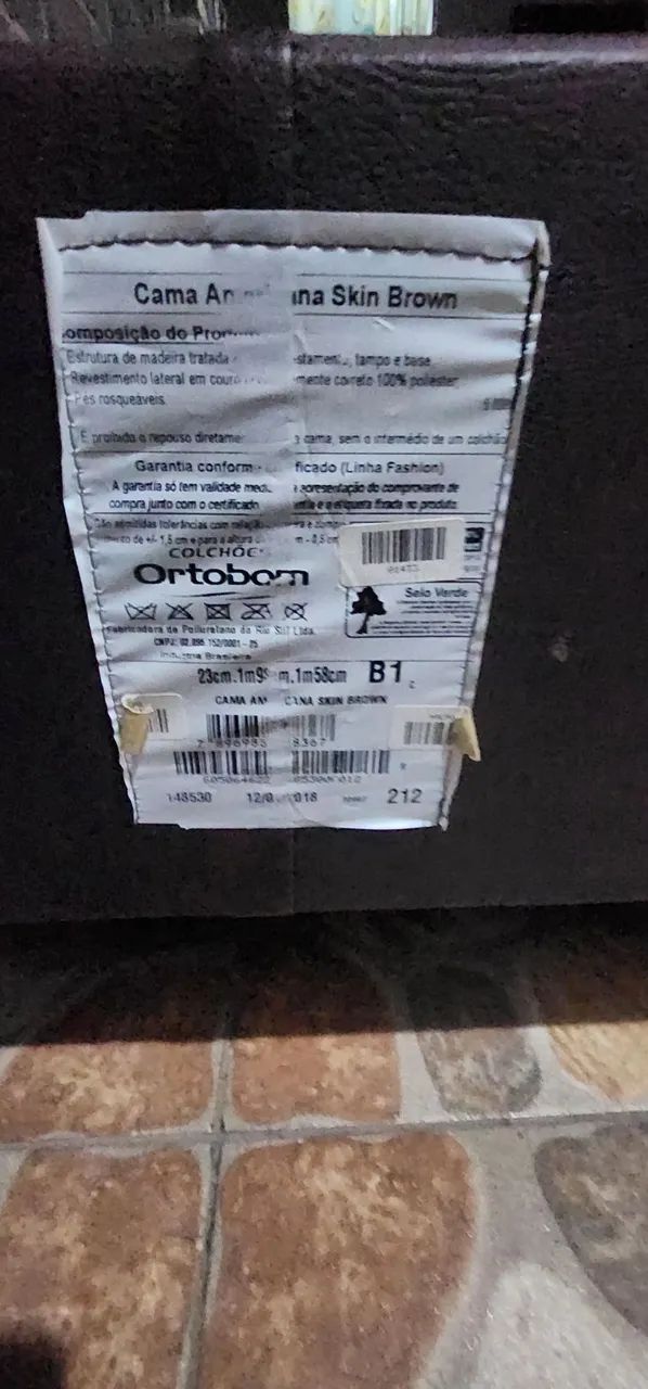 Base Cama Box Queen Ortobom - Foto 3