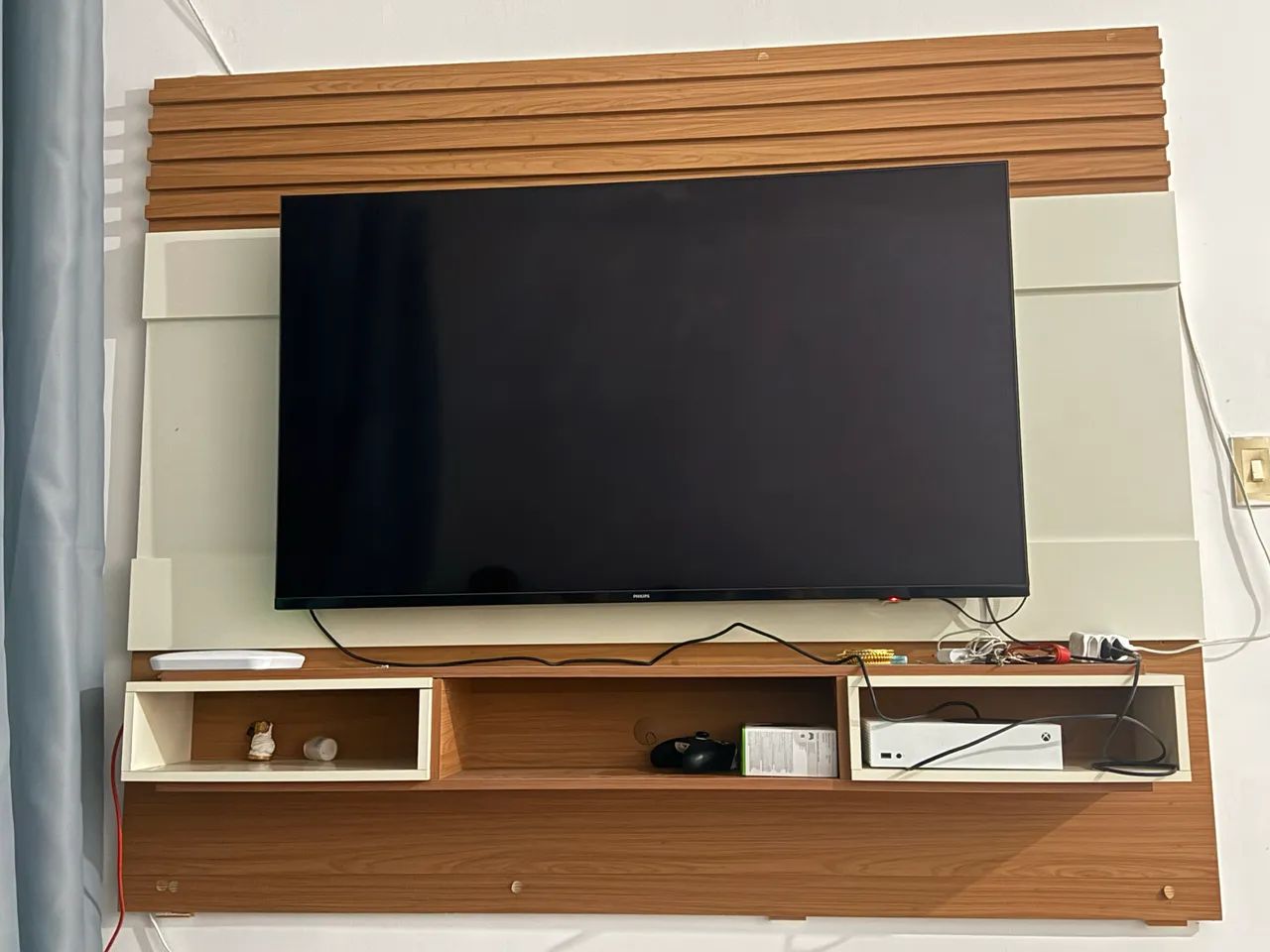 Painel para TV até 65 polegadas. Mdf 180 cm x 150 cm