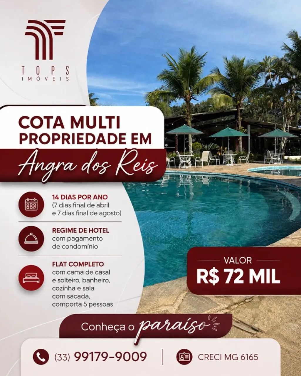 Cota multi propriedade em Angra dos Reis