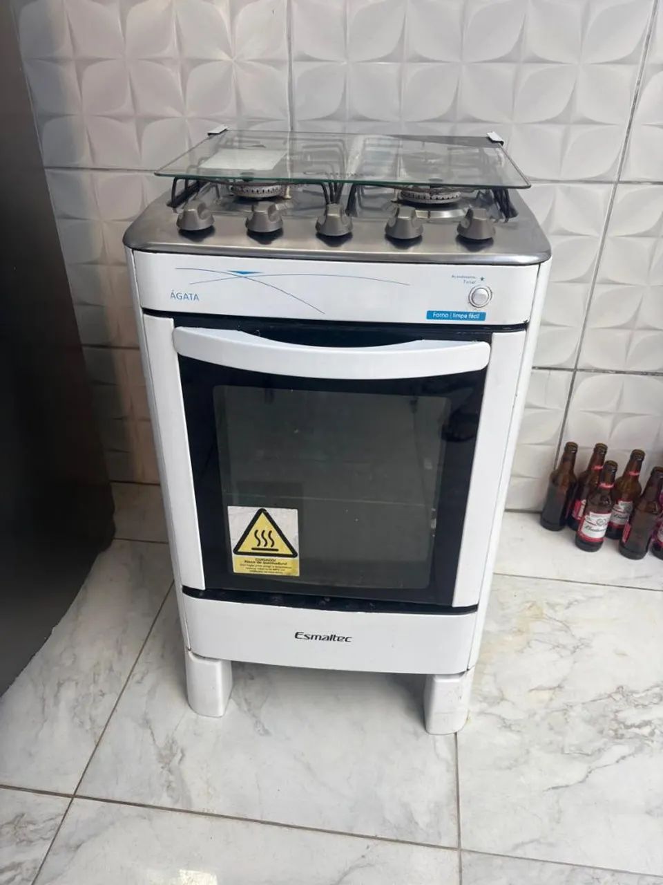 FOGÃO ESMALTEC SEMINOVO!