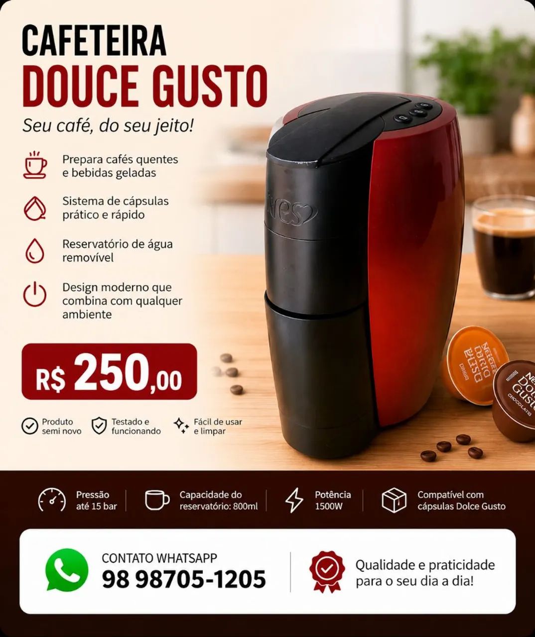 Cafeteira expresso 