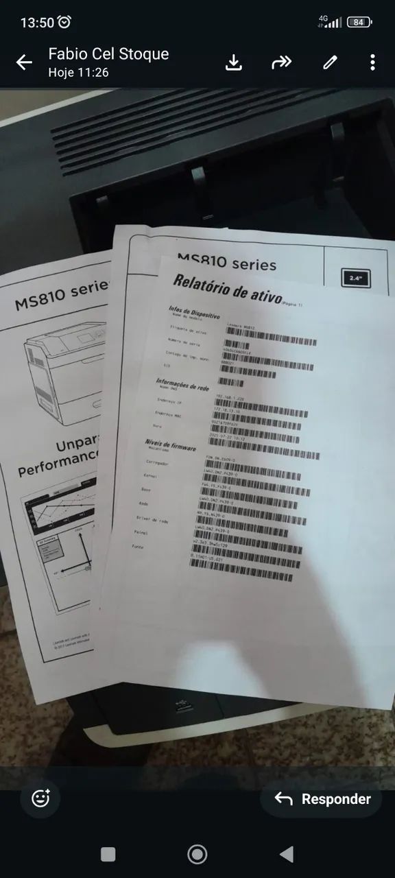 Impressora Lexmark MS812dn - Foto 2