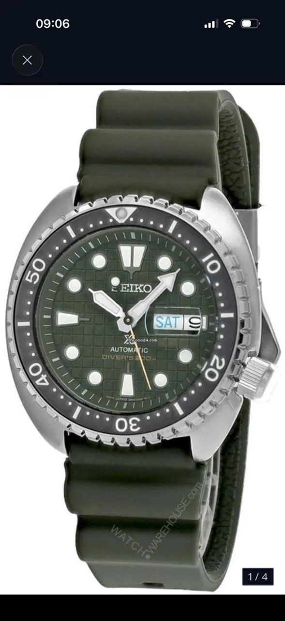 Relógio Seiko King Turtle Granada - Excelente estado  - Foto 5