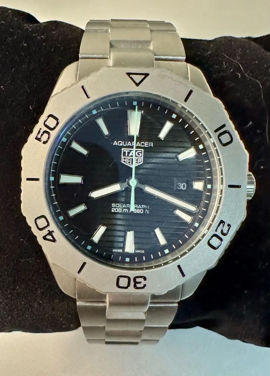 RELÓGIO AUTOMÁTICO TAG HEUER AQUARECER TITÂNIO AAA
