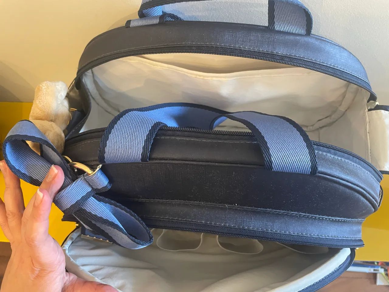 Kit Bolsa Maternidade Personalizada - Excelente Estado - Foto 5