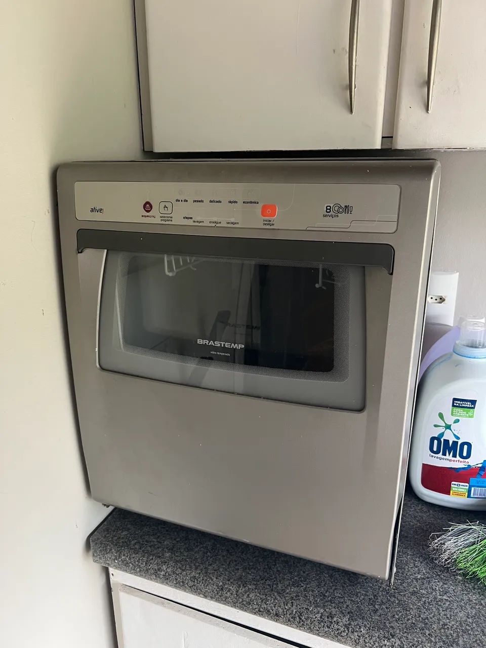 Lava Louças Brastemp Ative! 8 serviços