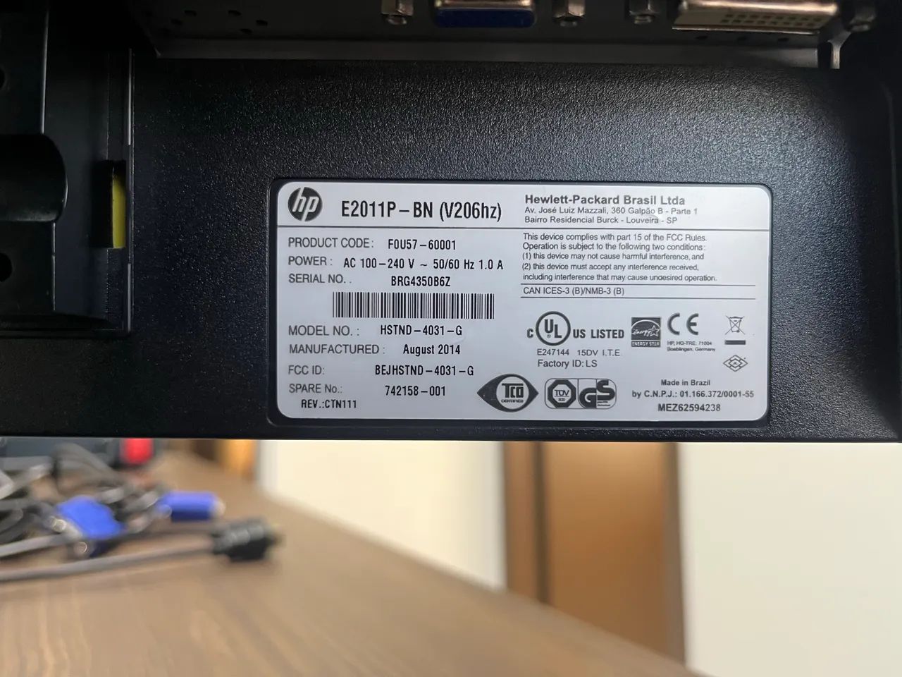Monitor HP - 2 unidades - Foto 5