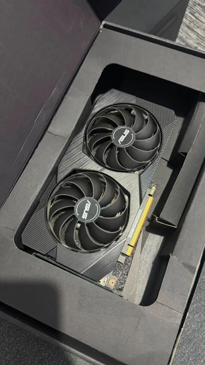 RX 5500 XT 8gb - Placa de Vídeo ASUS AMD Radeon OC Edition - ACEITO RYZEN 7 5700X