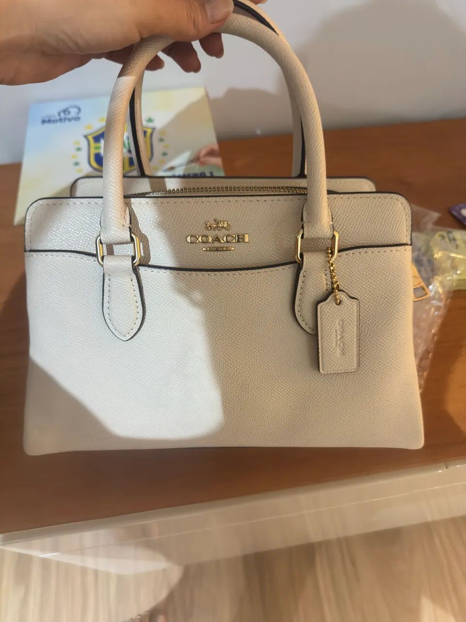 Bolsa Coach - Darcie Carryall - Original e impecável  - Foto 2