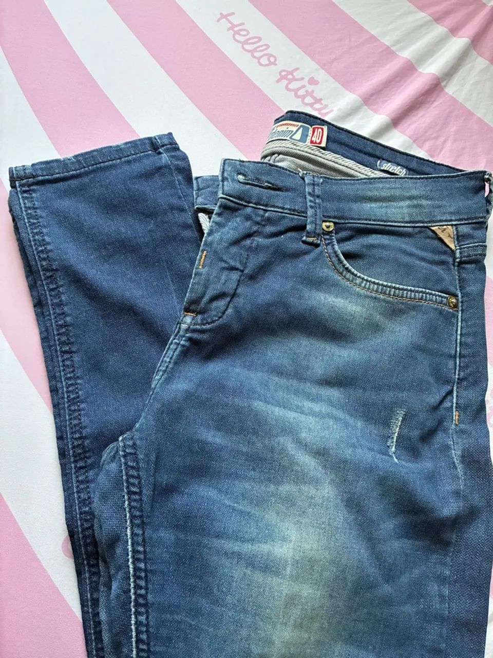 Calca jeans khelf original 40