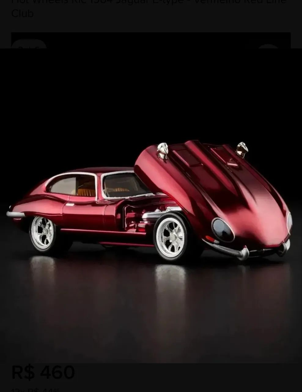 Hot Wheels RLC Jaguar E-Type - Foto 4